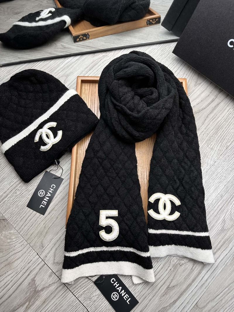 Chanel Caps Scarfs